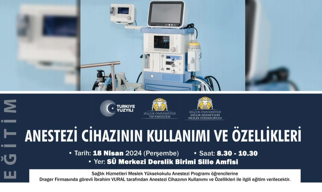 Anestezi Cihazının Kullanımı ve Özellikleri